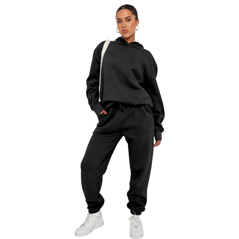 Minerva - Conjunto casual de sudadera con capucha para mujeres