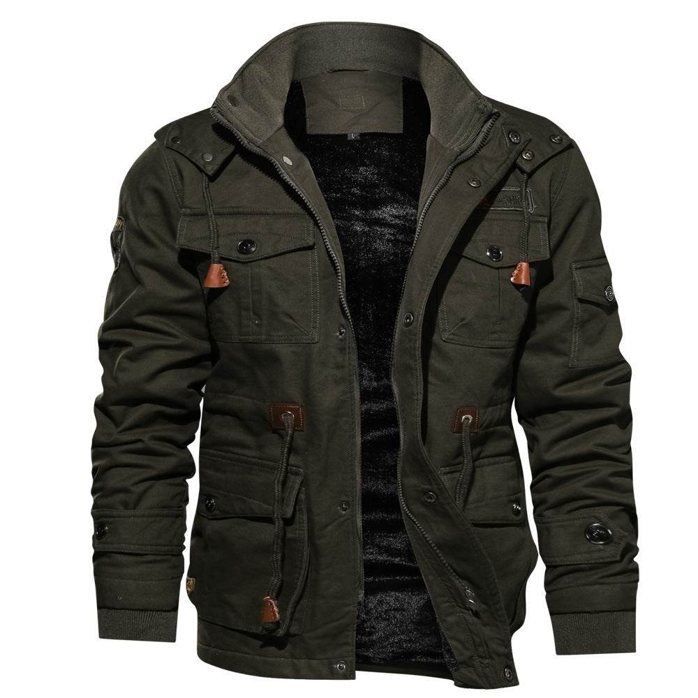 Stafford - Chaqueta práctica con muchos bolsillos para hombres