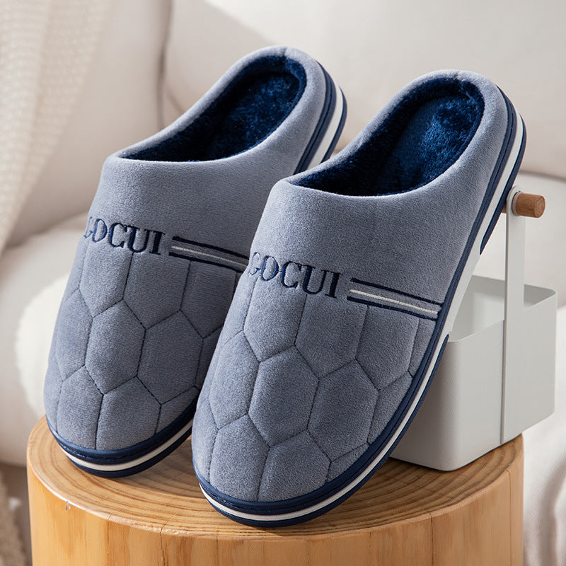 Darnell - Zapatillas cálidas y casuales con suela gruesa para hombres