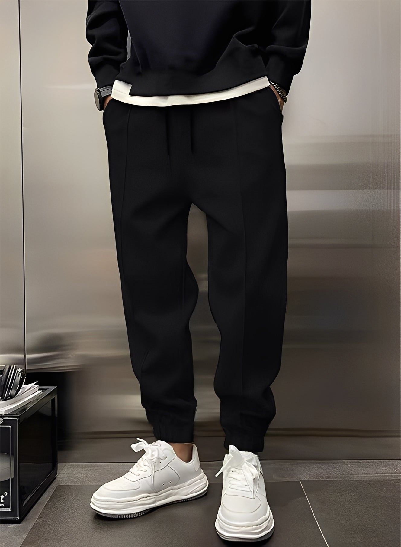 Wallace - Pantalones sueltos informales para hombres