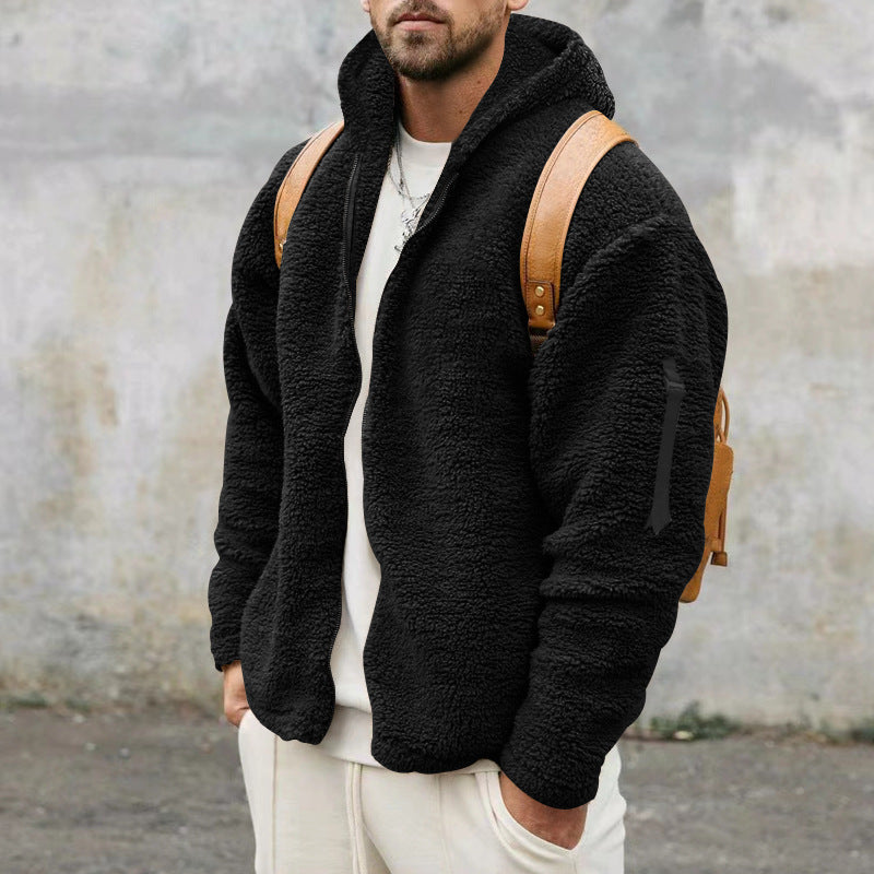 Cyan - Chaqueta de forro polar cálida