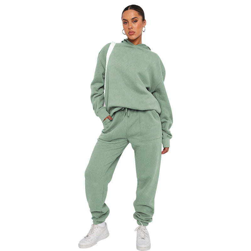 Minerva - Conjunto casual de sudadera con capucha para mujeres