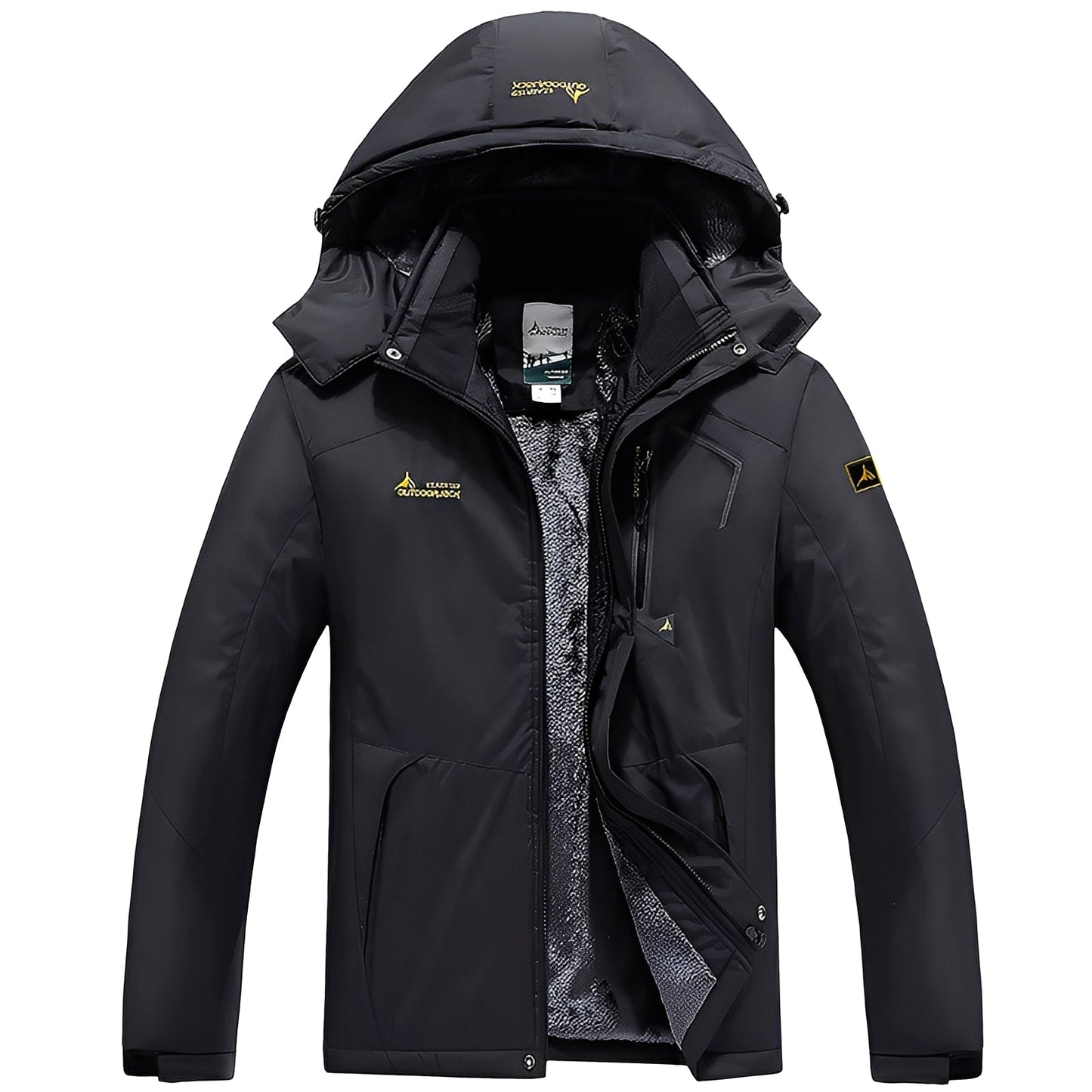 Heather - Elegante abrigo de invierno femenino con forro de felpa