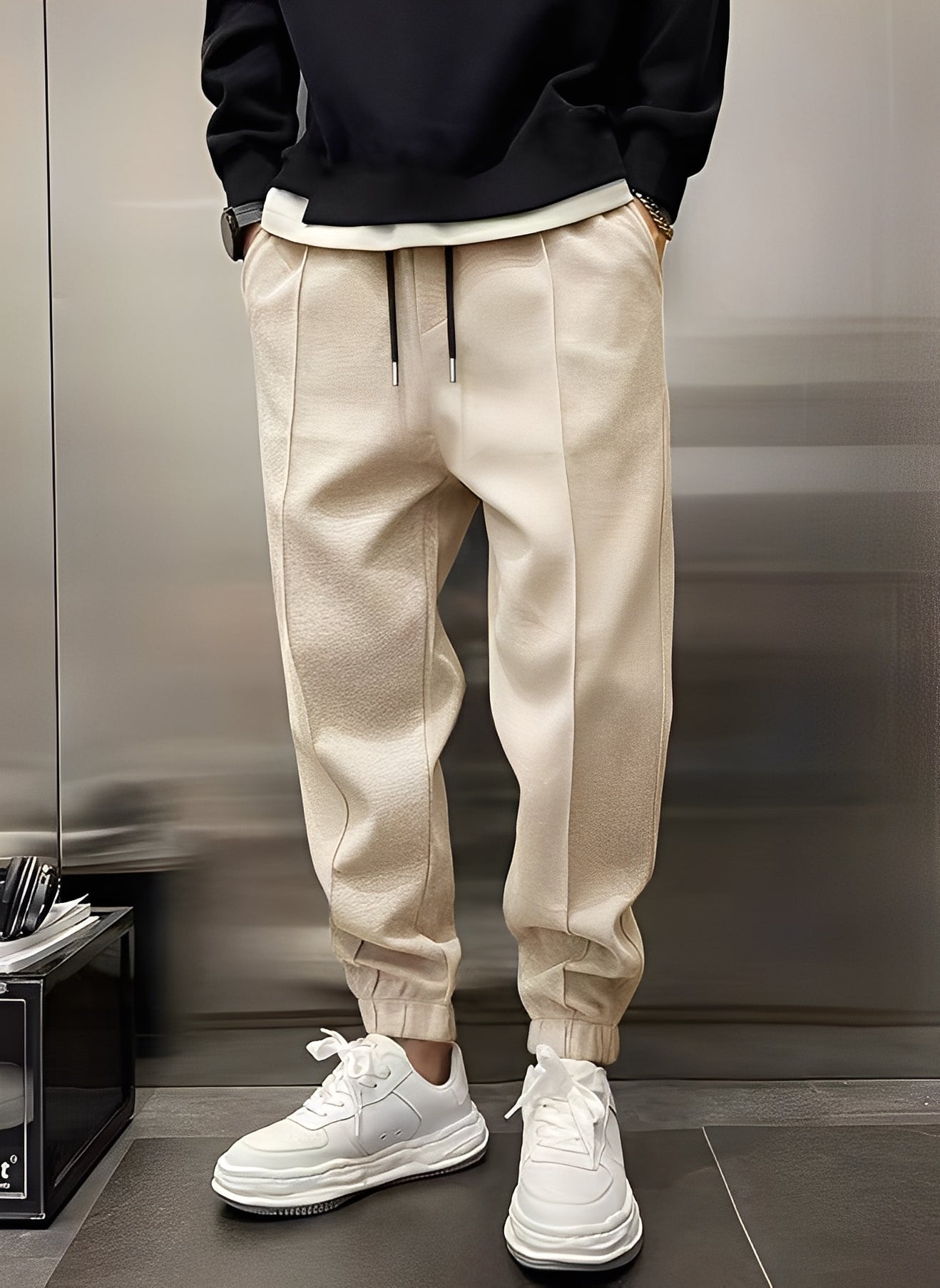 Wallace - Pantalones sueltos informales para hombres