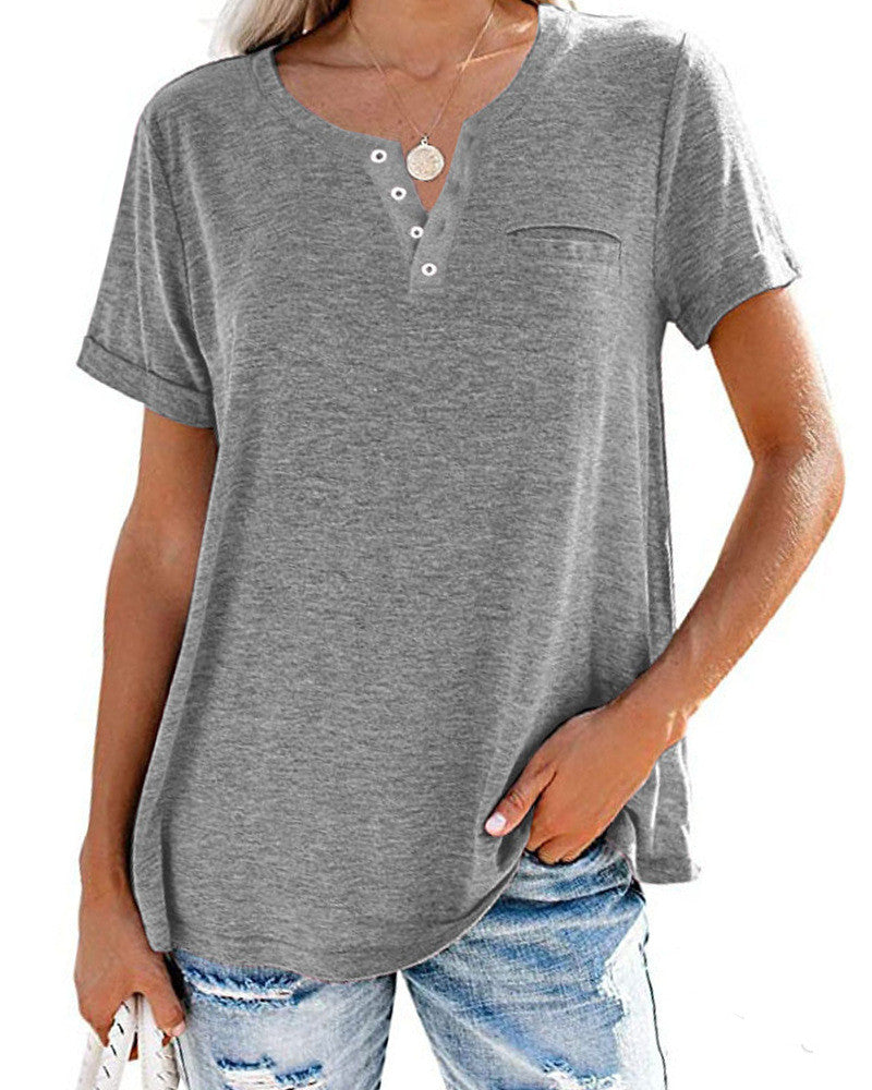 Élodie – Blusa de Mujer con Manga Corta