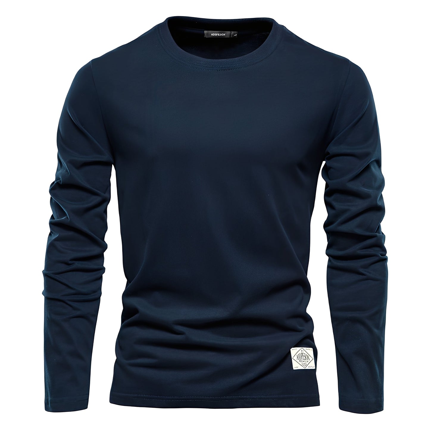 Lambert - Camisa de manga larga sencilla y casual para hombres