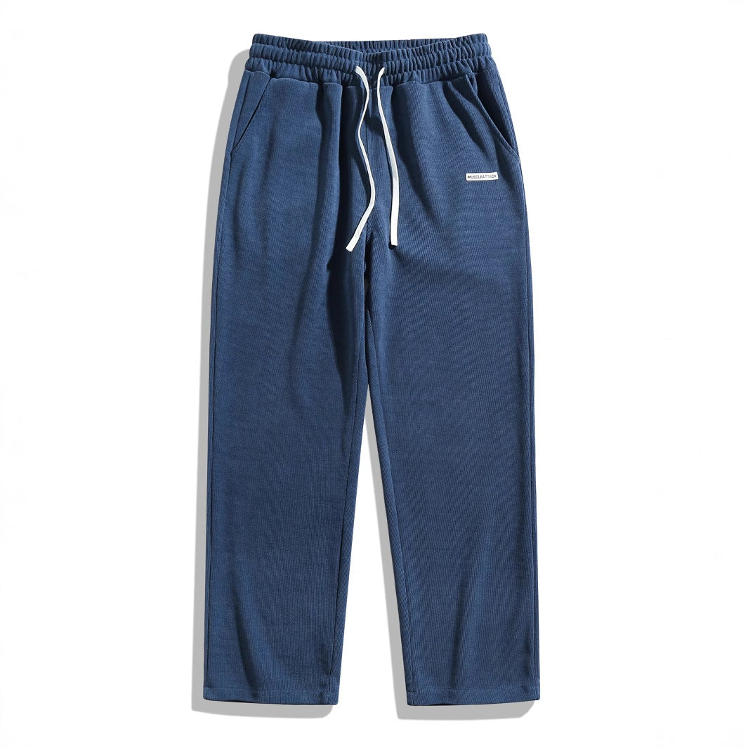 Kenrick - Pantalón de pana recto para hombre