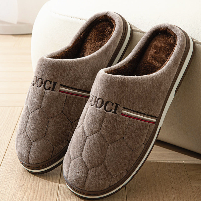 Darnell - Zapatillas cálidas y casuales con suela gruesa para hombres