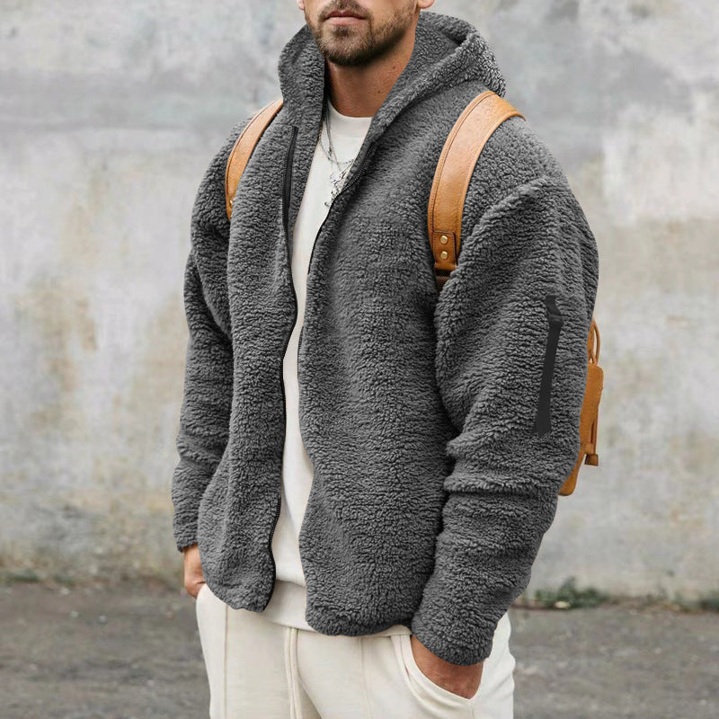 Cyan - Chaqueta de forro polar cálida