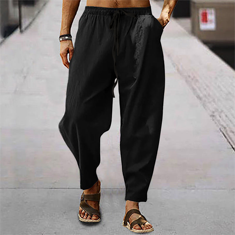 Titus – Ligero Pantalón de Playa de Algodón-Lino
