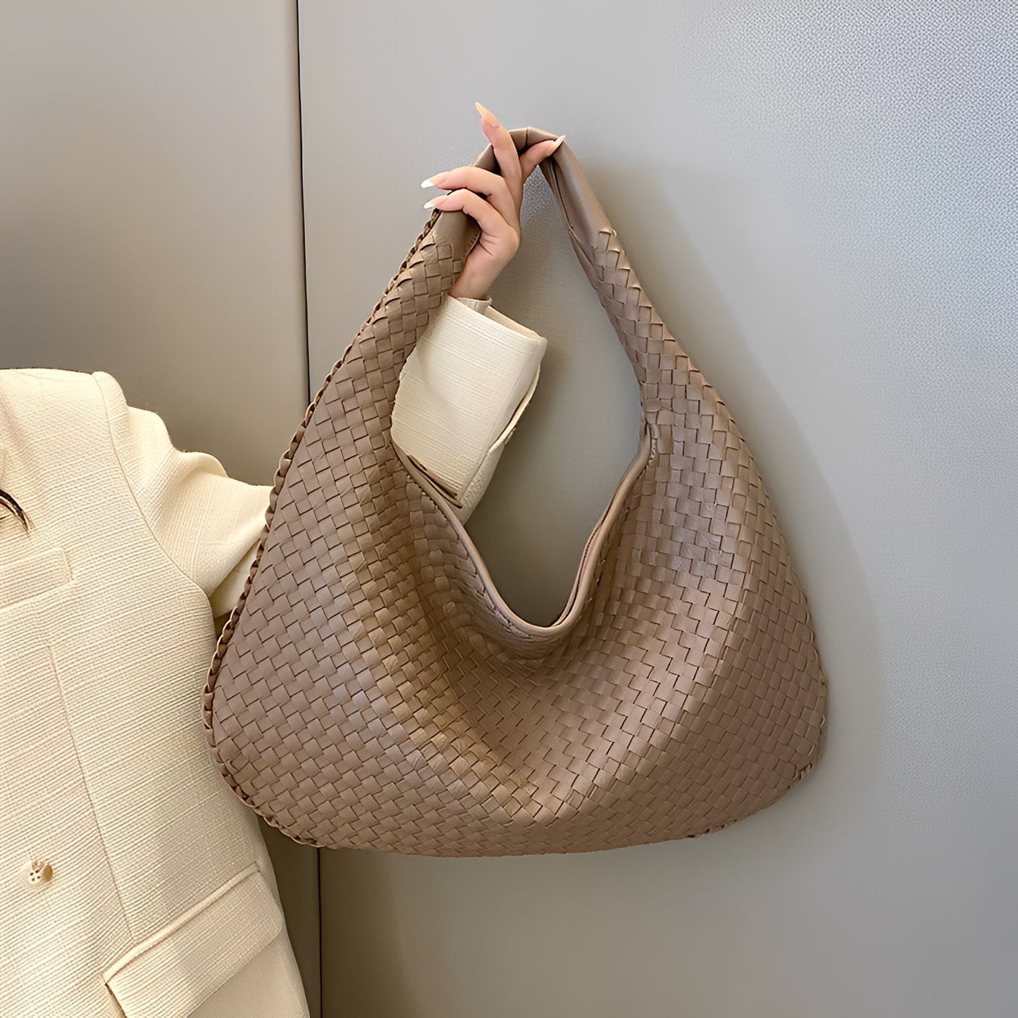 Paulina - Bolso moderno tejido a mano para mujeres