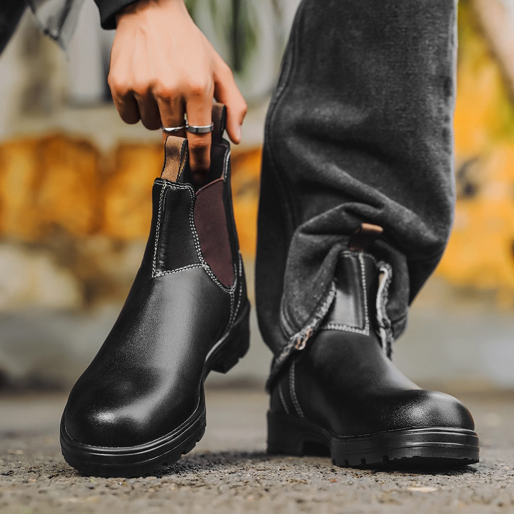 Barrett - Botas de Cuero Clásicas para Hombres