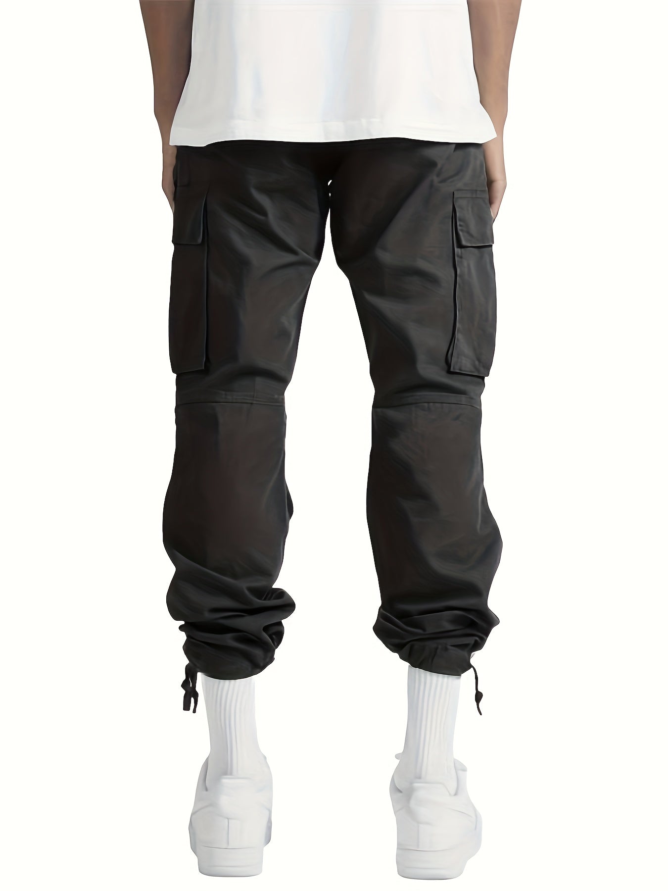 Magnus – Pantalones cargo anchos con bolsillos para hombres