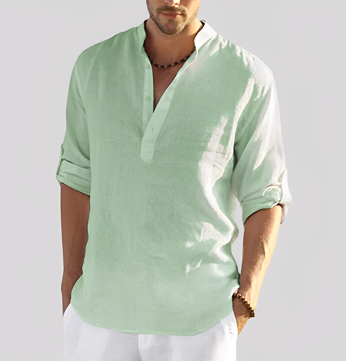 Adriano – Camisa de Lino para Hombres
