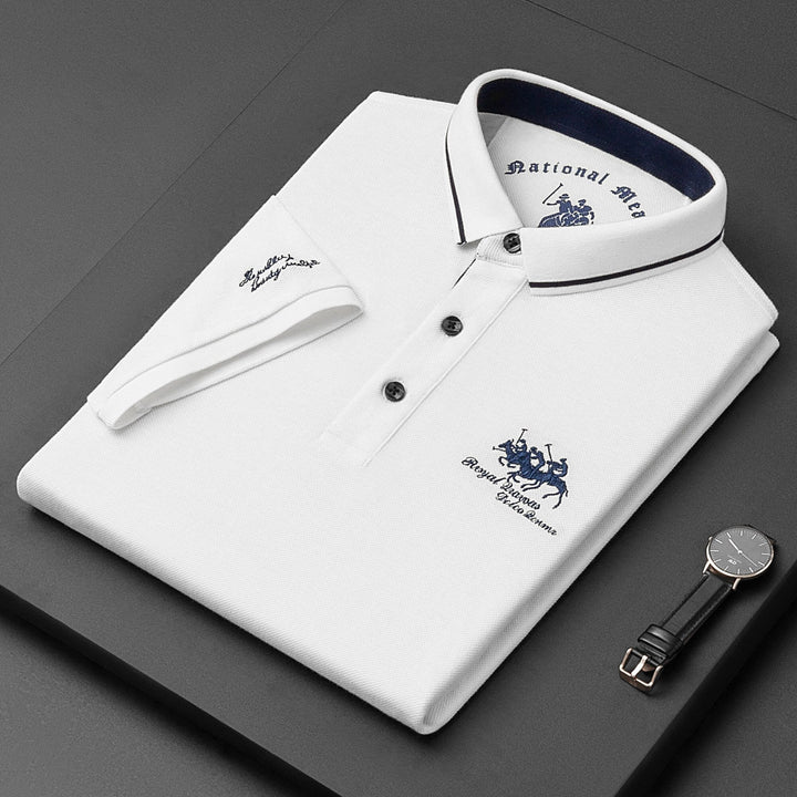 Taro – Cómoda camiseta polo para hombre con botones