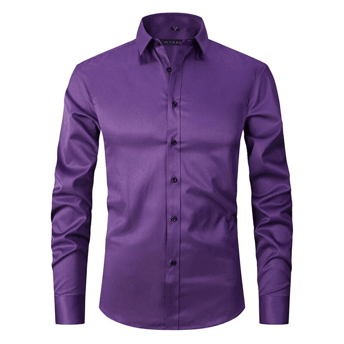 Lars – Camisa de manga larga entallada
