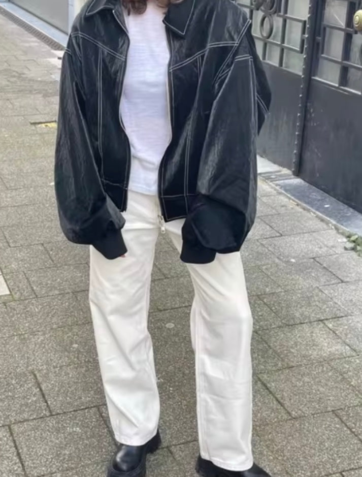 Lucia – Chaqueta Bomber Oversize