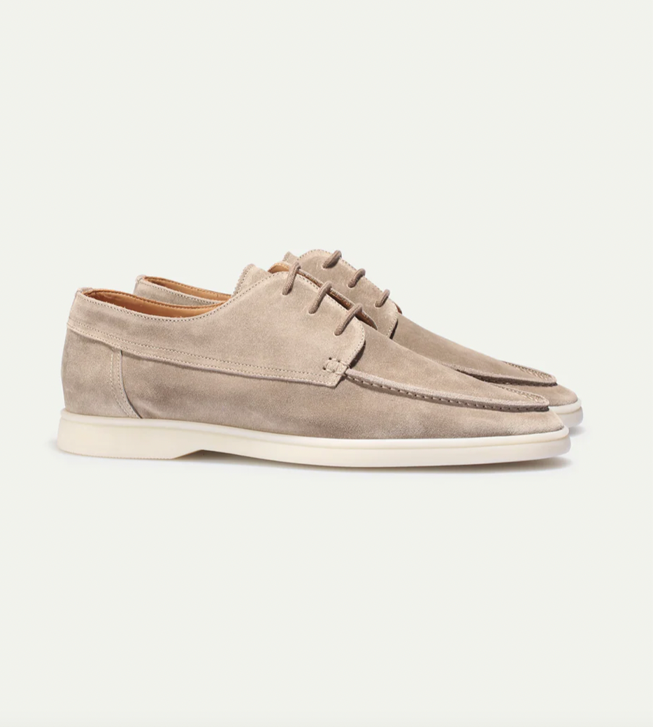 Vilano – Zapatos de cuero tipo mocasín para hombres