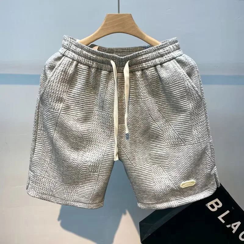 Carl – Pantalones cortos para hombre con diseño espiga
