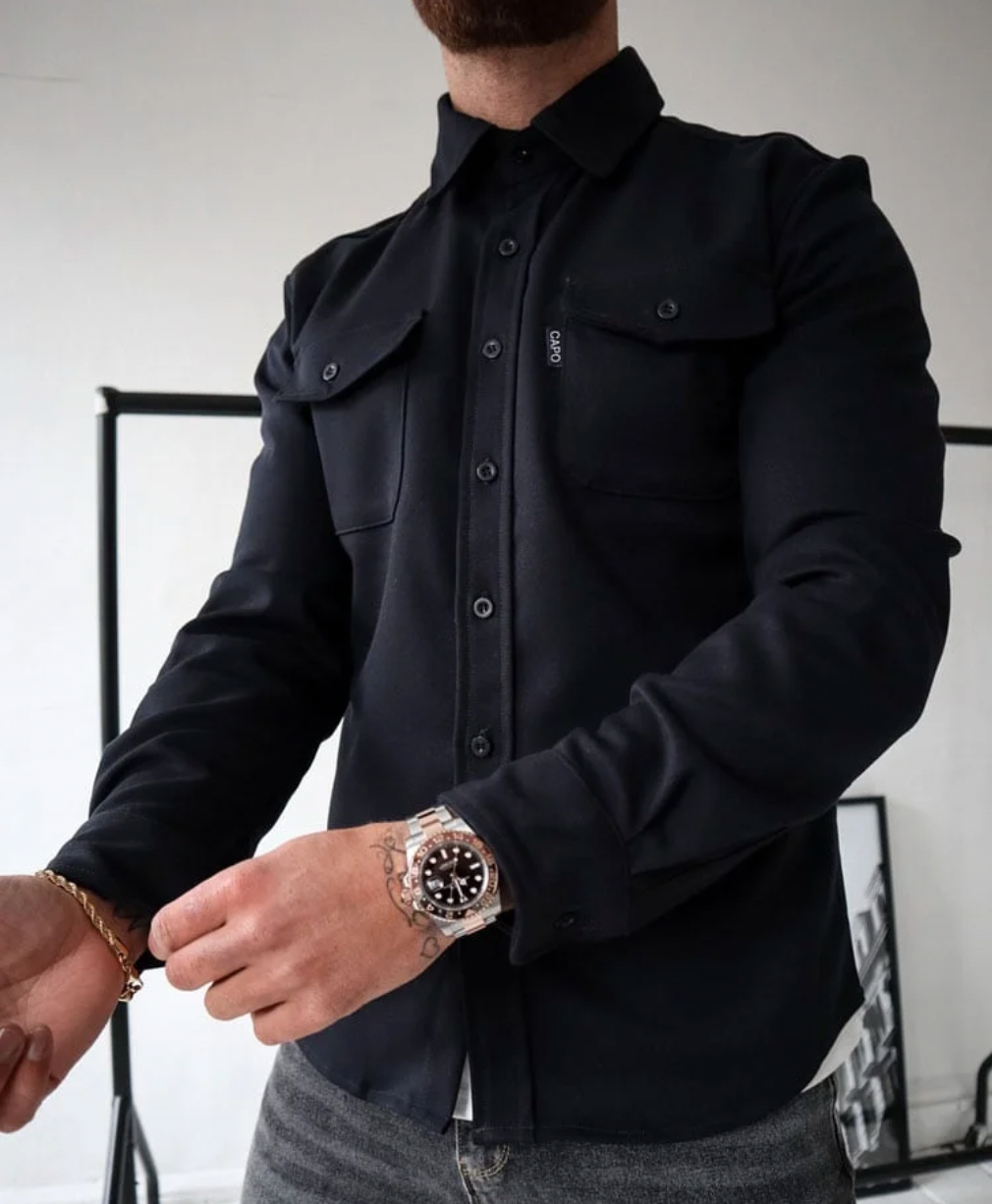 Ivan - Camisa de Hombre, Ajuste Moderno, Elegante & Cómoda