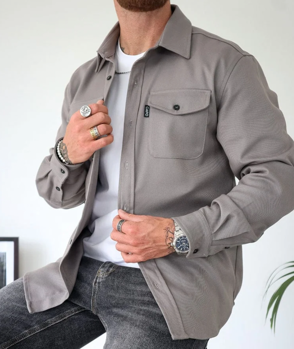Ivan - Camisa de Hombre, Ajuste Moderno, Elegante & Cómoda
