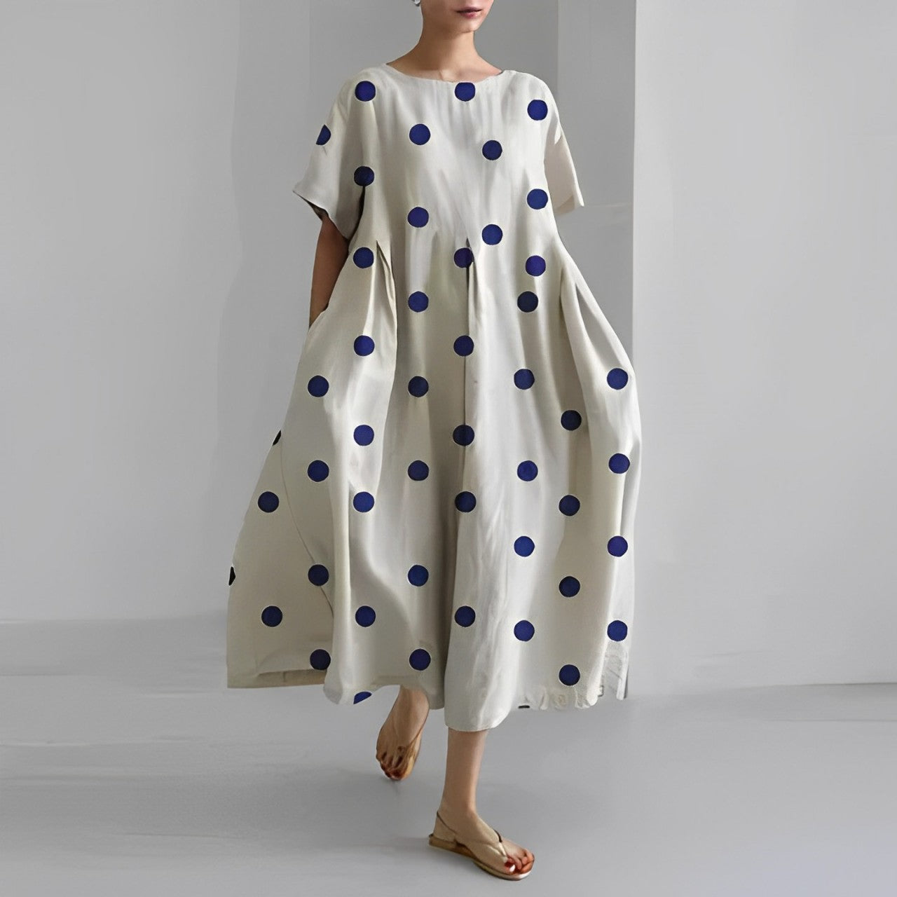 Ronja – Vestido Suelto Impreso