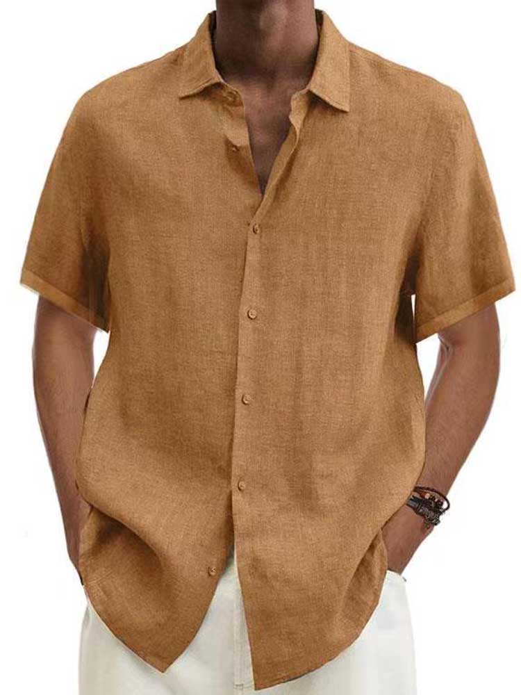 Leandro – Camisa de manga corta para hombres