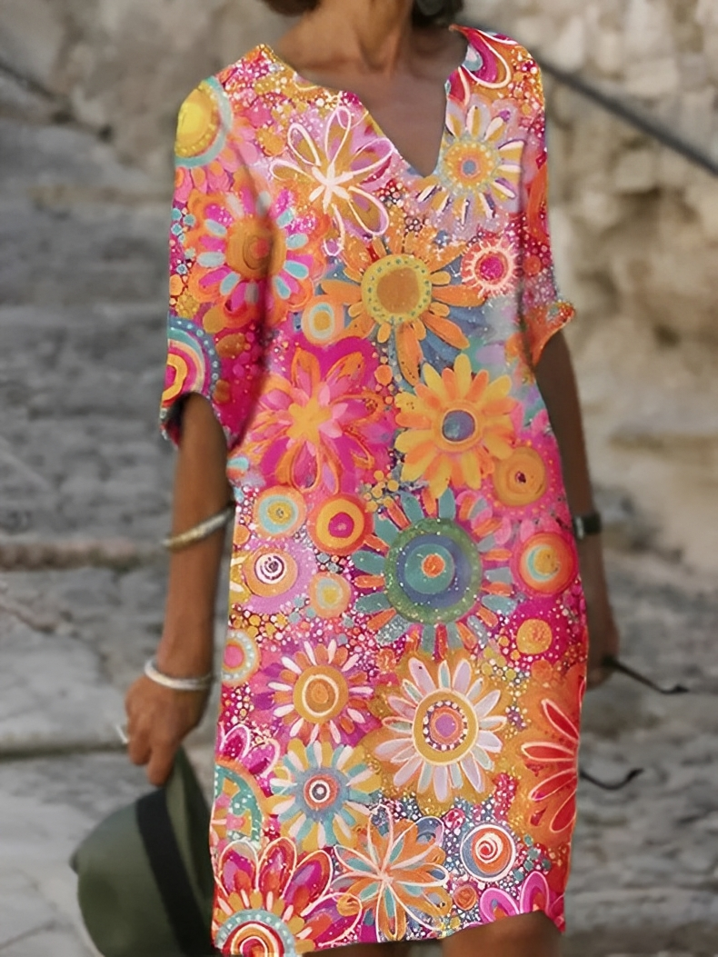 Florine – Vestido de flores para mujeres