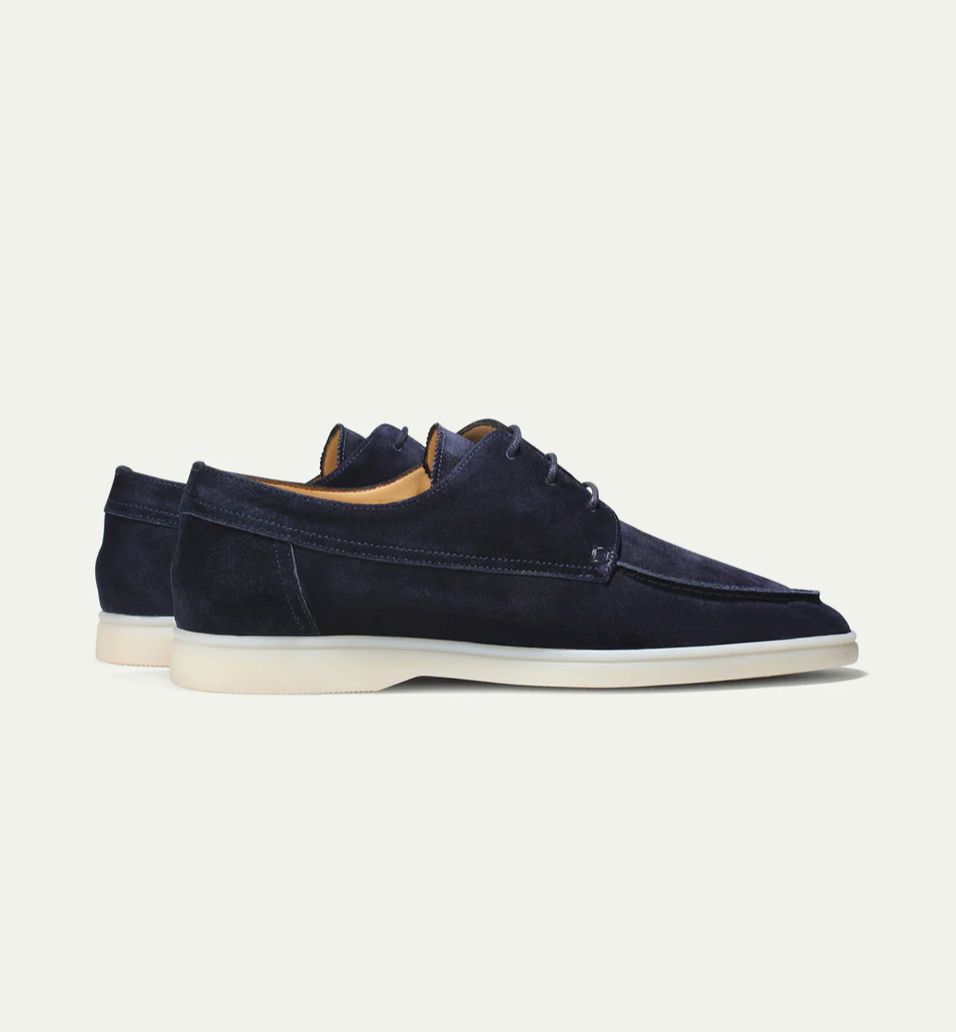Vilano – Zapatos de cuero tipo mocasín para hombres
