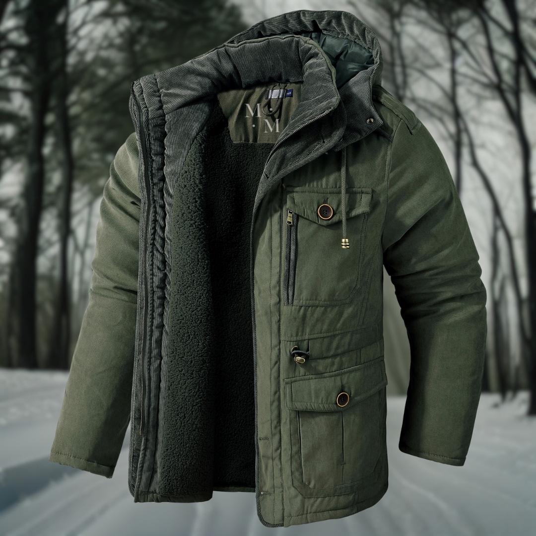 Renzo – Chaqueta de Invierno Acolchada con Capucha