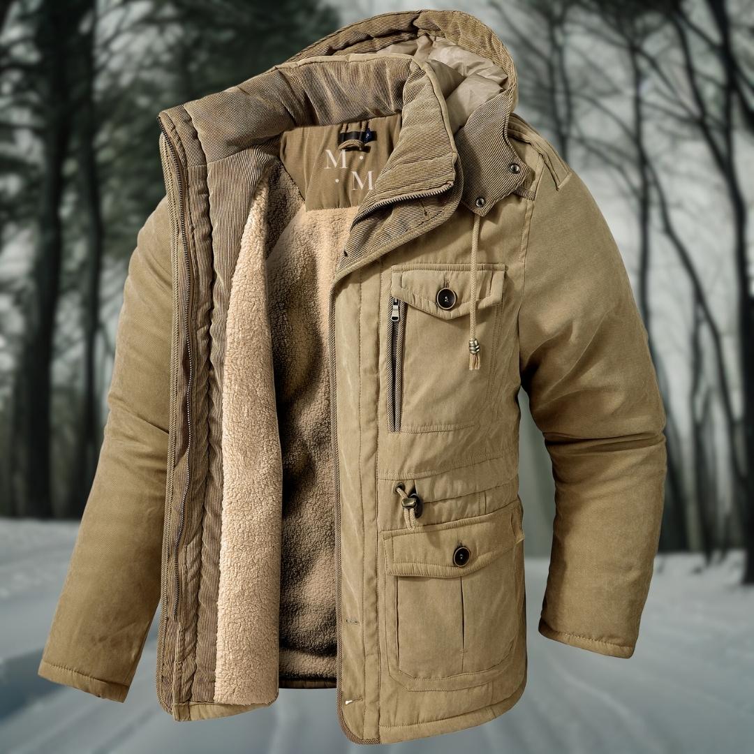 Renzo – Chaqueta de Invierno Acolchada con Capucha
