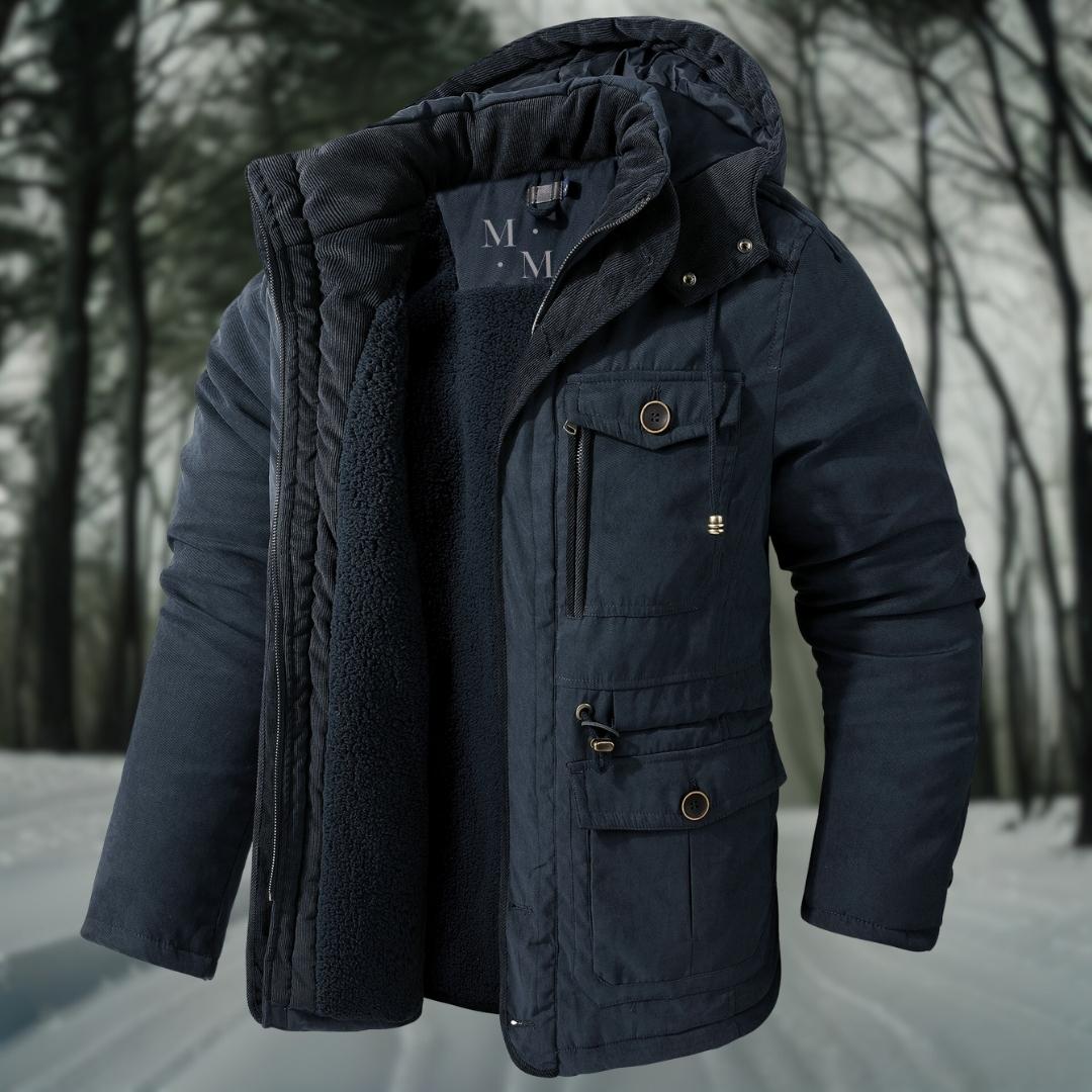 Renzo – Chaqueta de Invierno Acolchada con Capucha