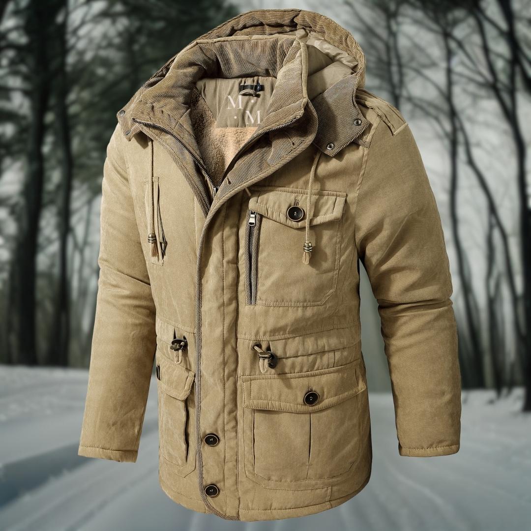 Renzo – Chaqueta de Invierno Acolchada con Capucha