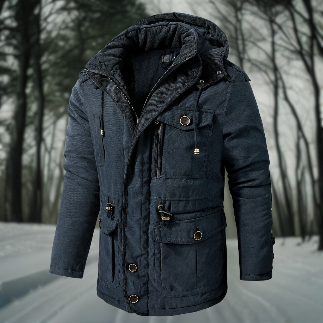 Renzo – Chaqueta de Invierno Acolchada con Capucha