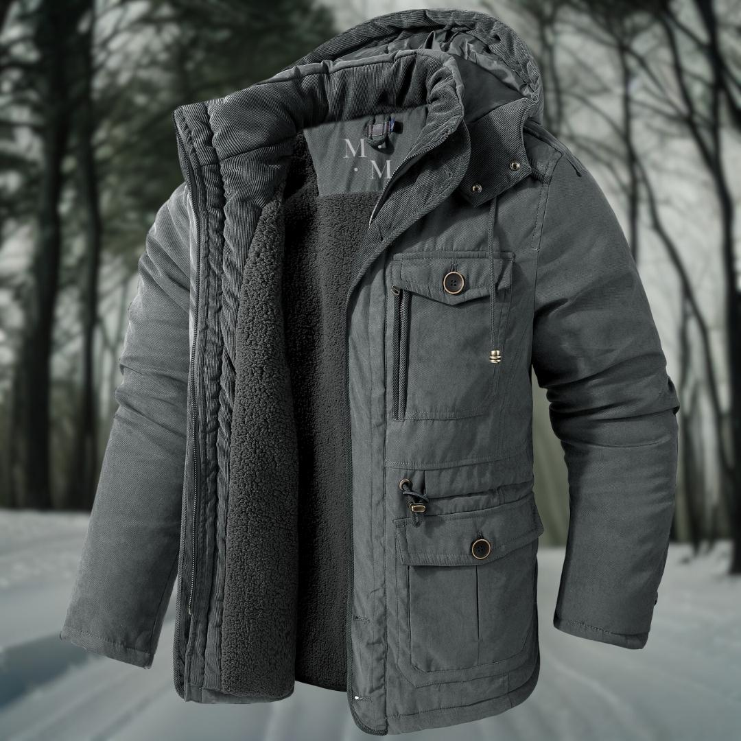 Renzo – Chaqueta de Invierno Acolchada con Capucha