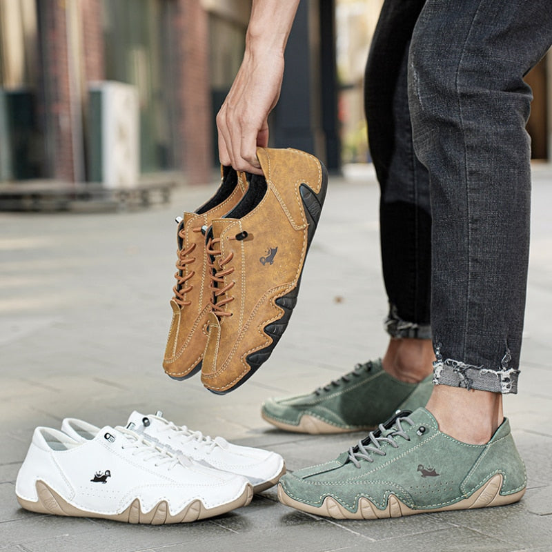 Adrien – Zapatos de Cuero UltraFlex para Descalzo