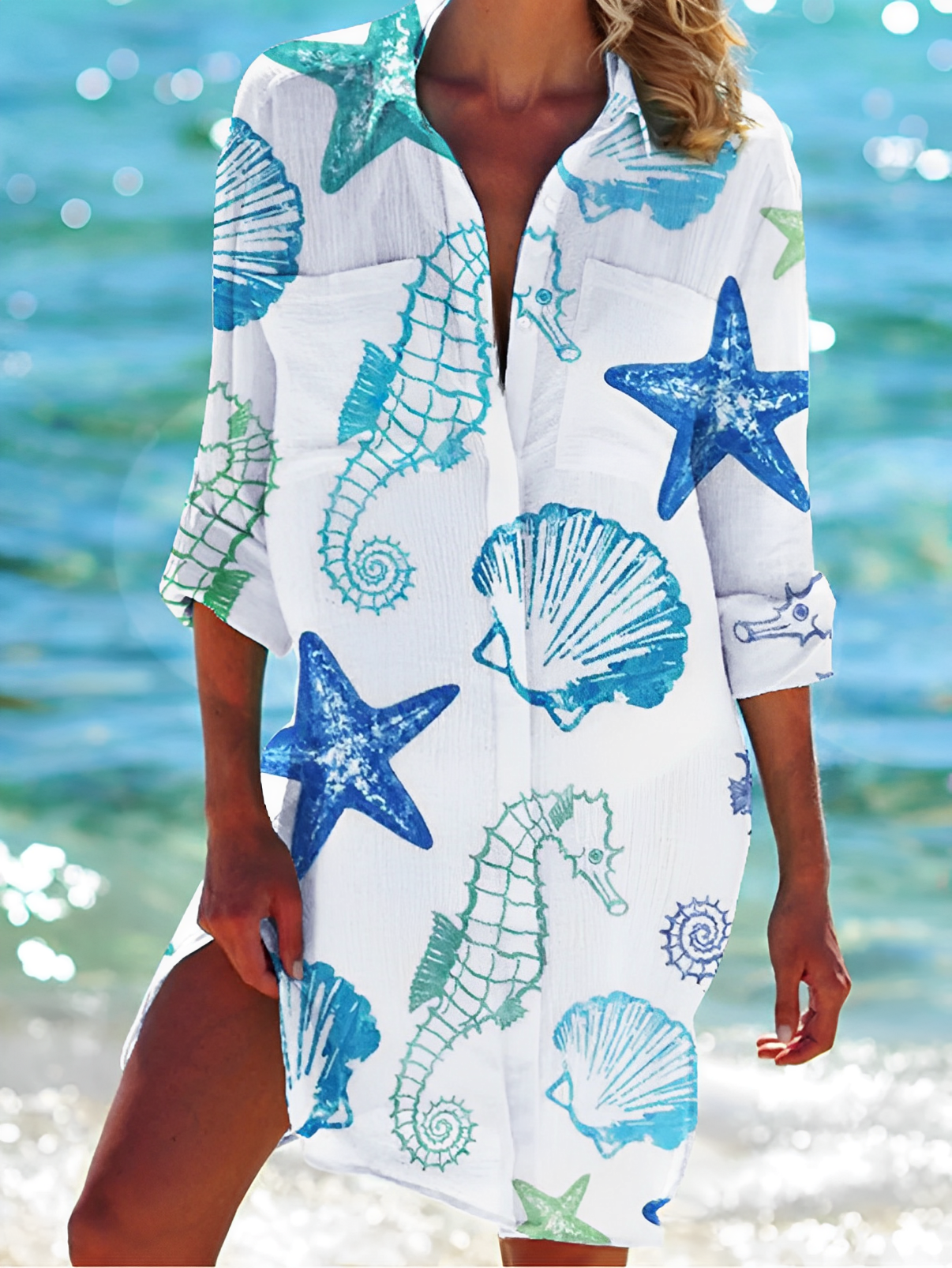 NovaFlex – Elegante Blusa Camisa