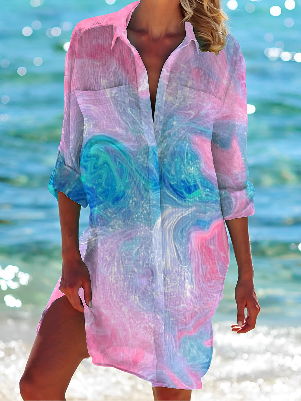 NovaFlex – Elegante Blusa Camisa