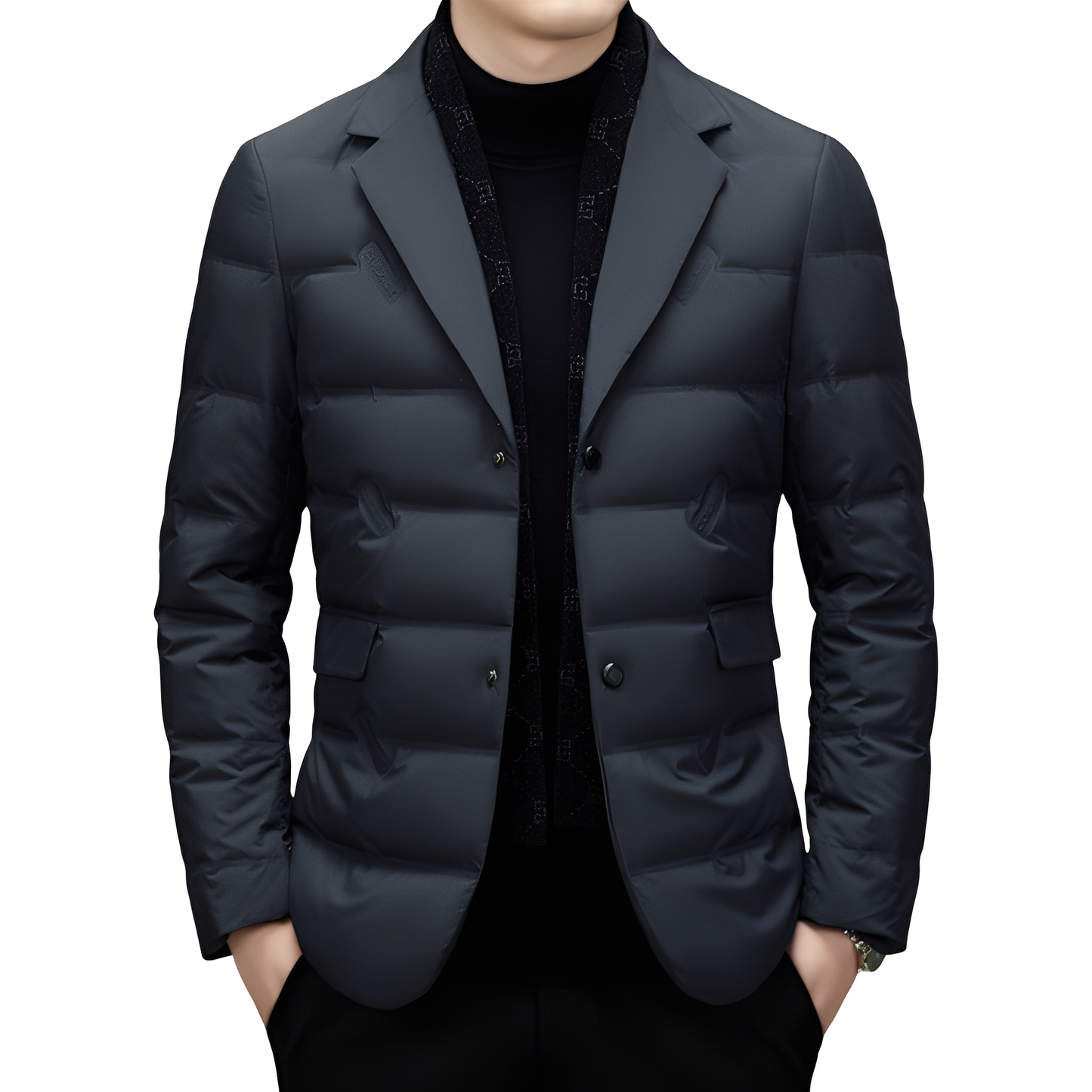 Andrew - Chaqueta de plumas moderna y cálida para hombres