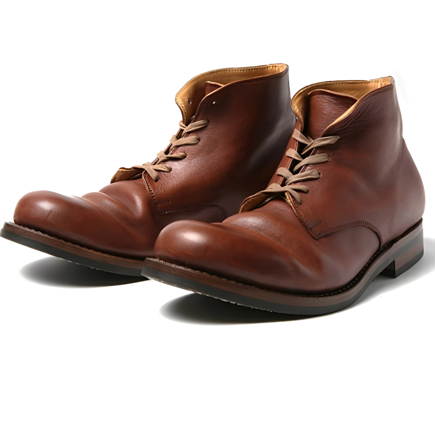 Roscoe - Botas clásicas de caña redonda para hombres