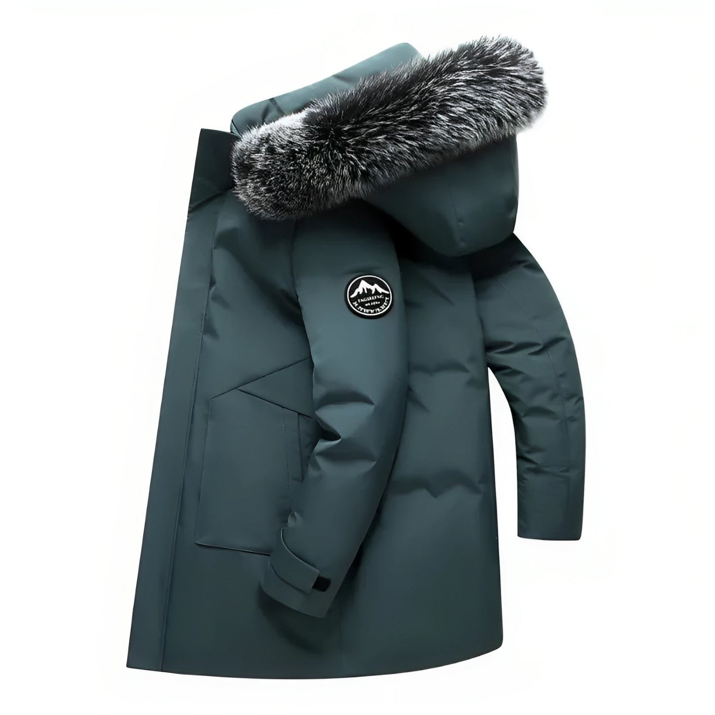 Aik – Chaqueta de invierno con capucha de piel