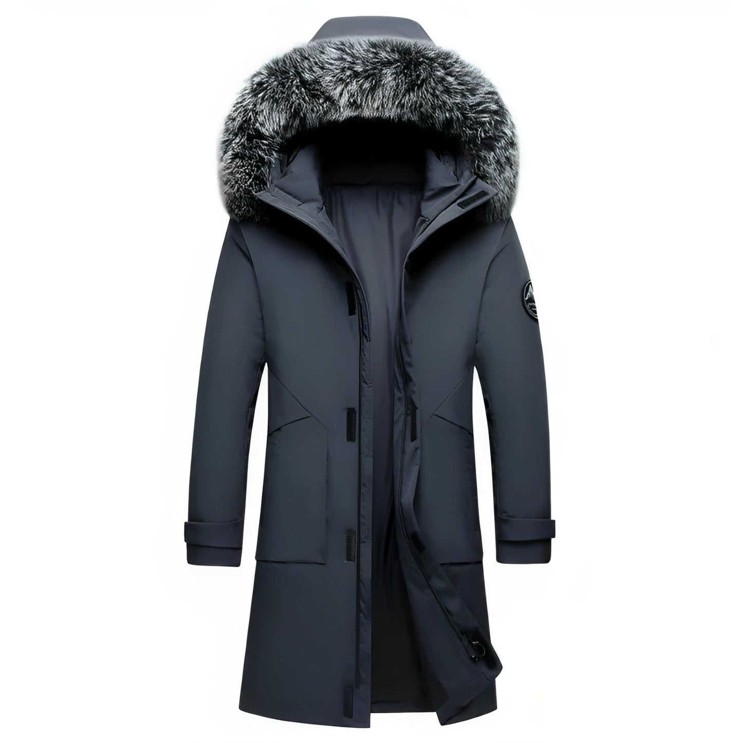 Aik – Chaqueta de invierno con capucha de piel