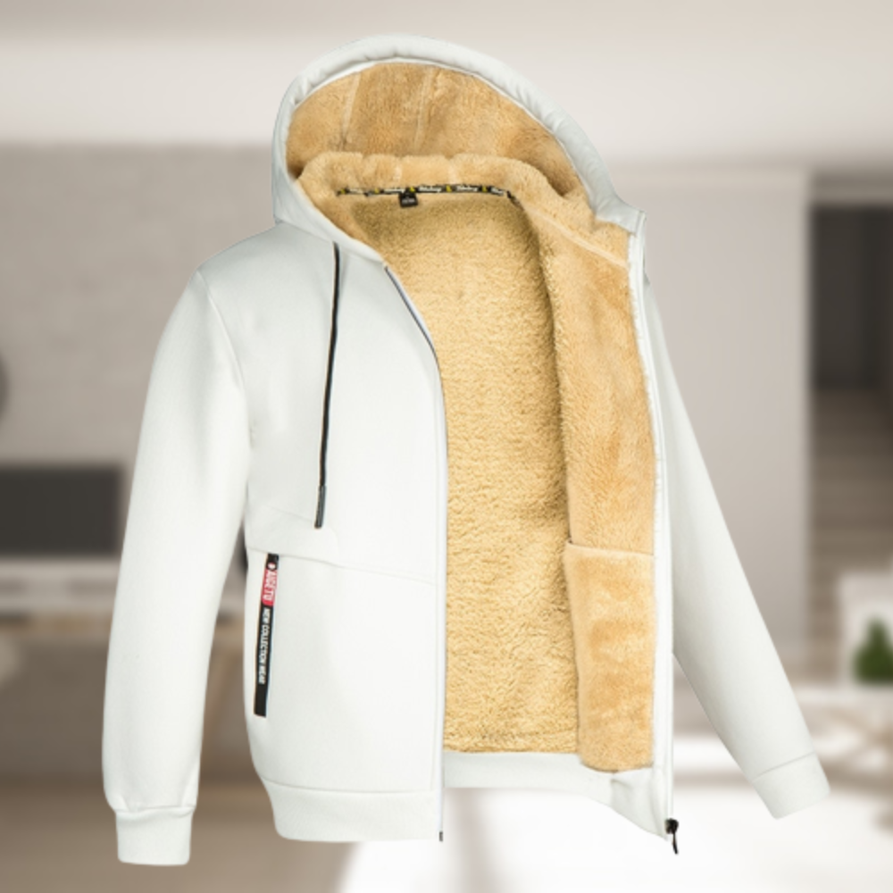 Andrew – Abrigo invernal con capucha y polar