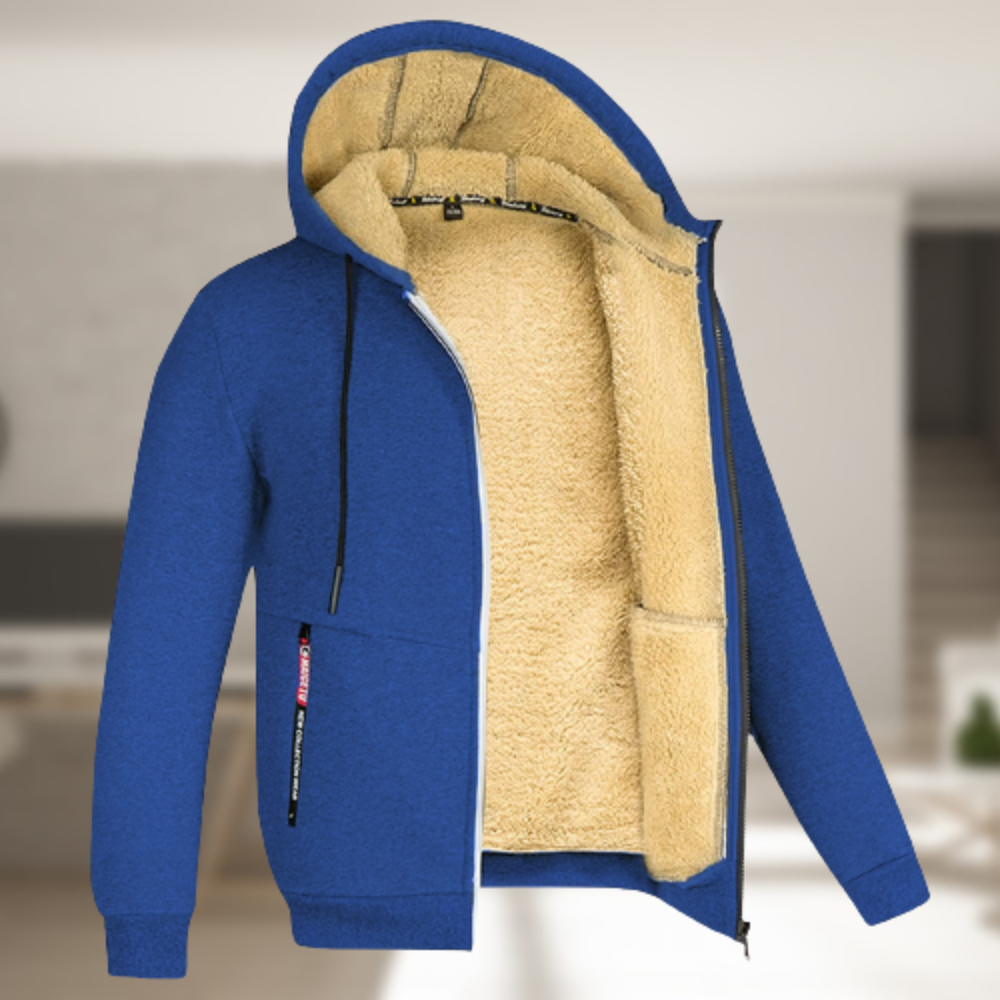 Andrew – Abrigo invernal con capucha y polar