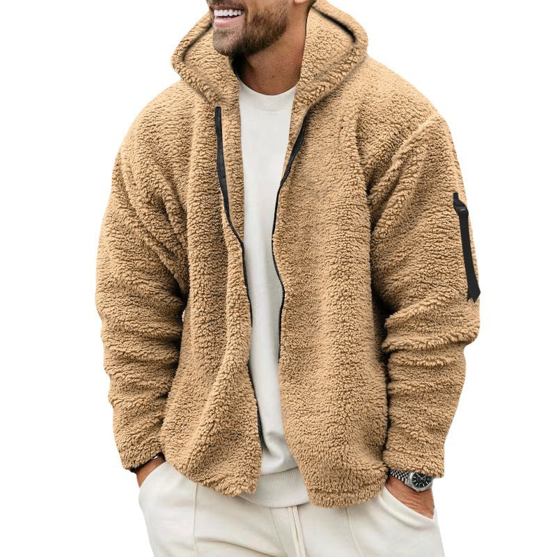 Cyan - Chaqueta de forro polar cálida