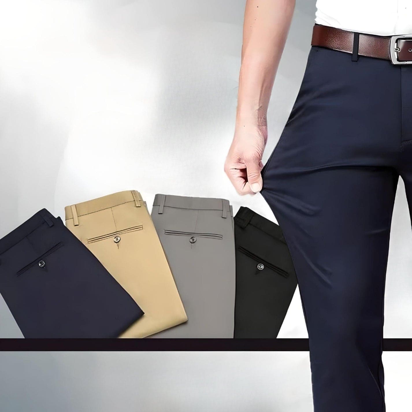 Éric – Pantalones Flexibles para Hombre