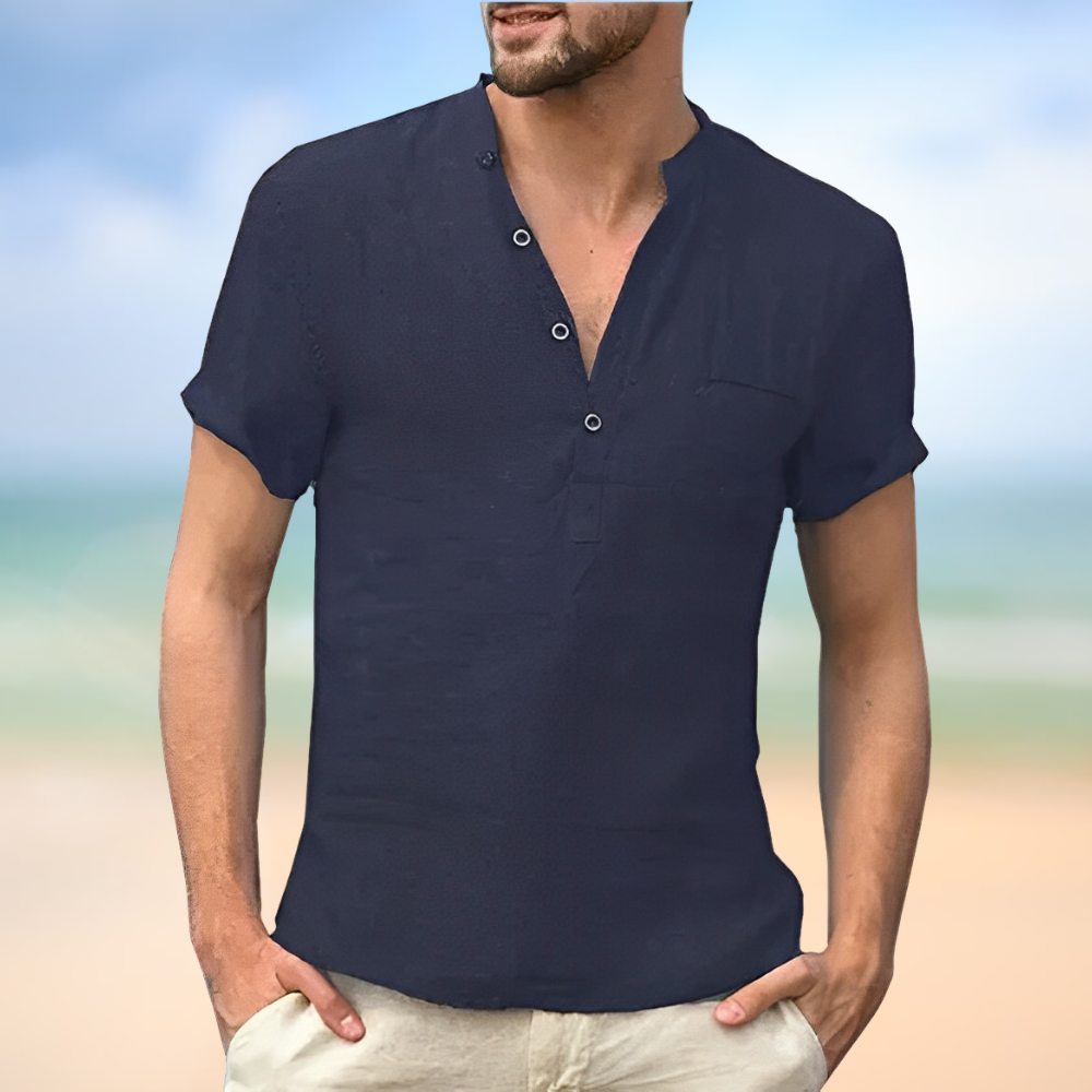 Julius – Camisa de Lino Veraniega para Hombres