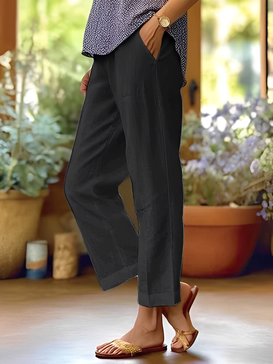 Oona – Ligero Pantalón de Lino para el Verano