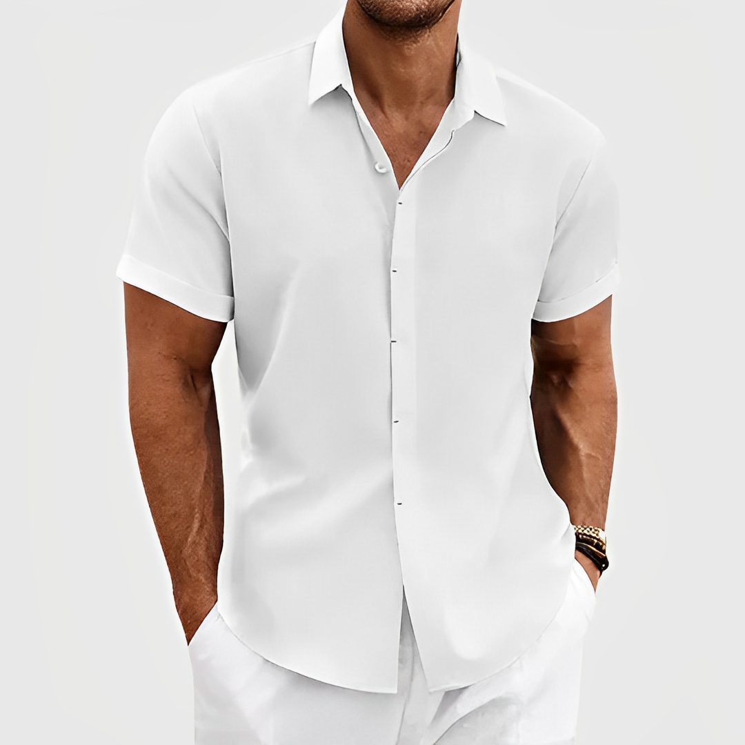 Henrik – Camisa de Hombre con Botones