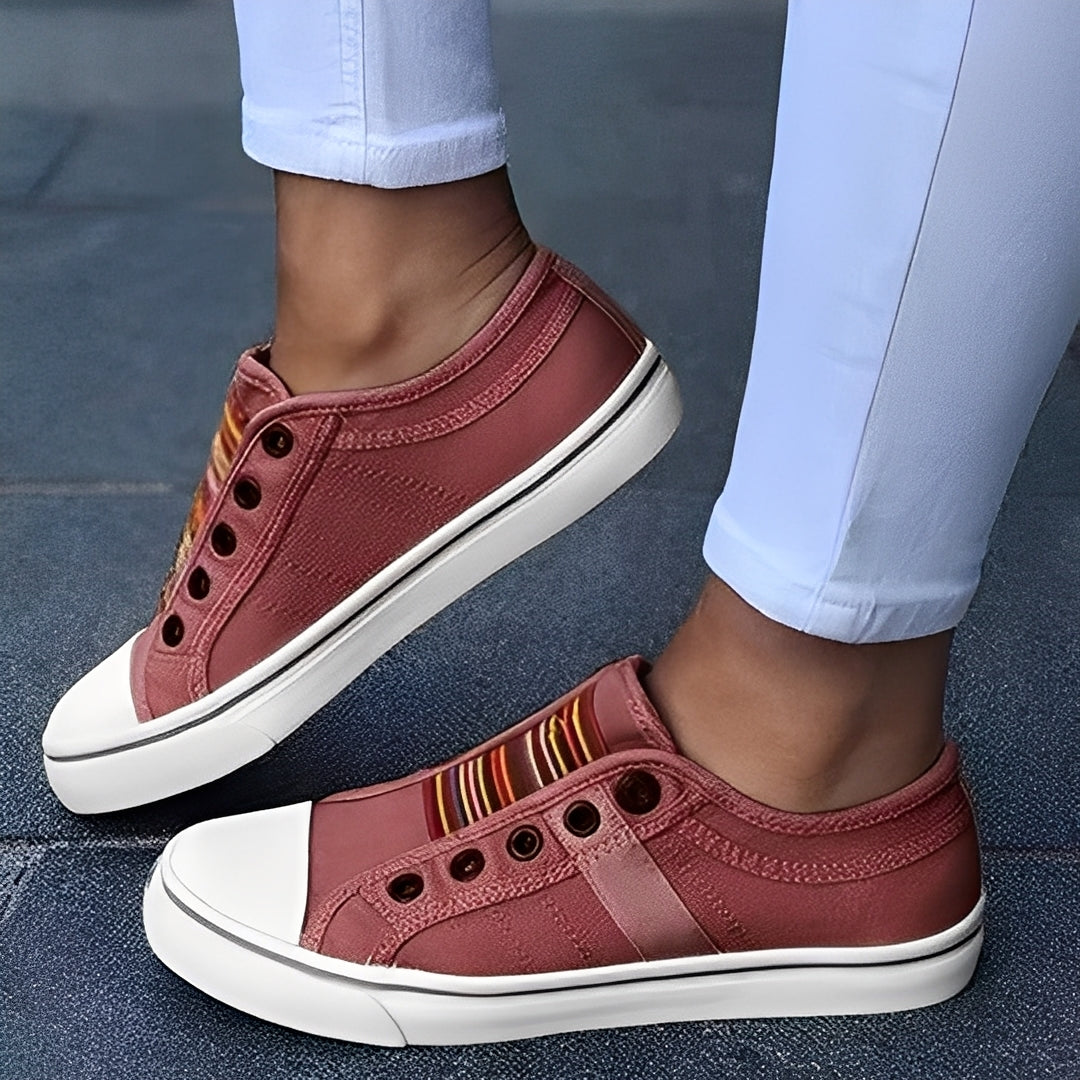 Delphia - Zapatillas de Tela Informales para Mujer